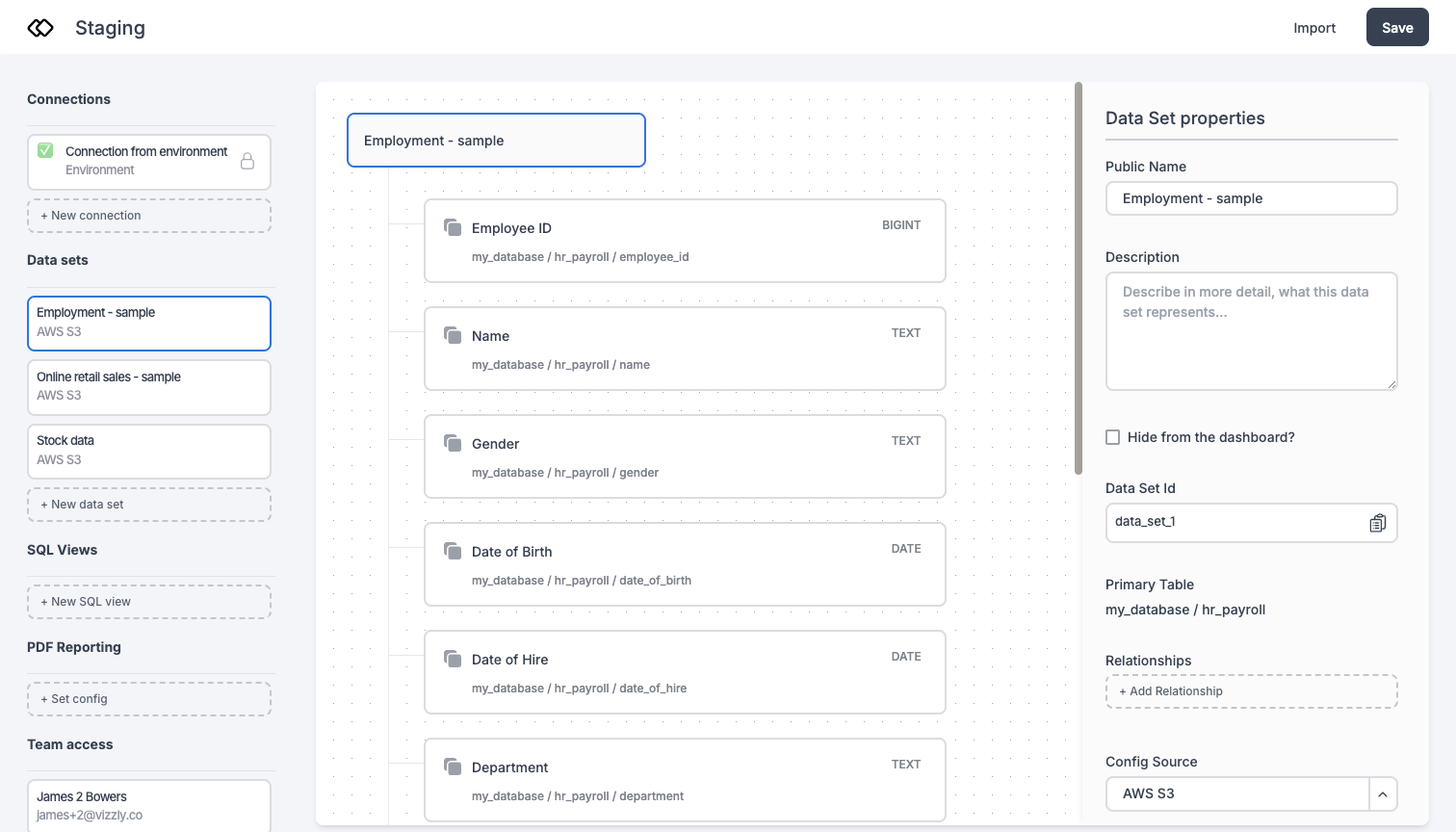 Export Query Engine